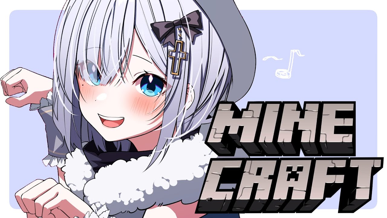 【Minecraft】巨大スノードーム作る⛄ #2【 ぶいすぽ / 花芽すみれ】