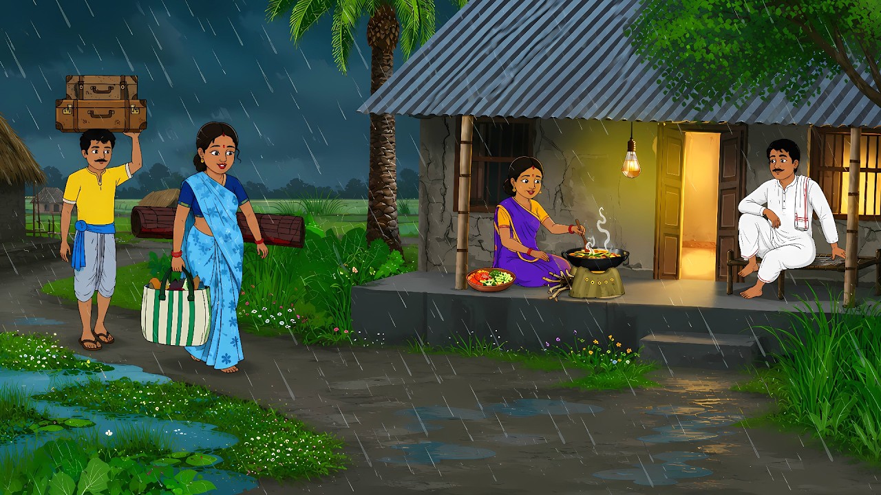 बारिश में गरीब के घर मेहमान | Baarish mein garib ke mehmaan | Hindi Kahani | Hindi Story | Kahaniya