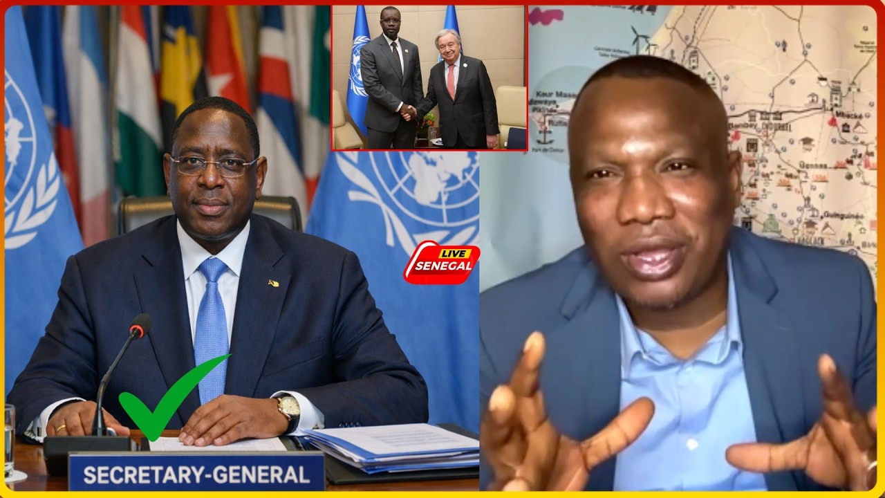 Sg de l’Onu, Mamadou Djigo encense Macky Sall et interpelle en direct le Pr Diomaye tacle Sonko