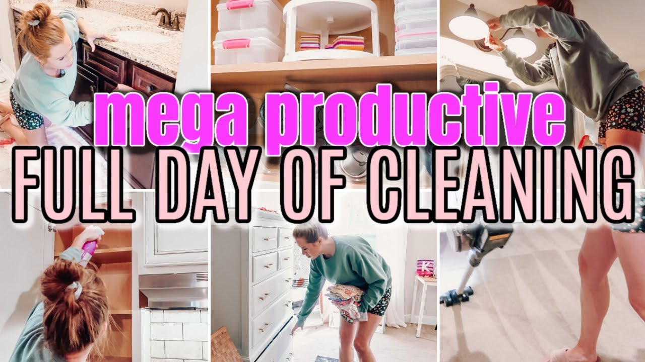 MEGA PRODUCTIVE FULL DAY OF CLEANING! | FALL CLEAN WITH ME 2021