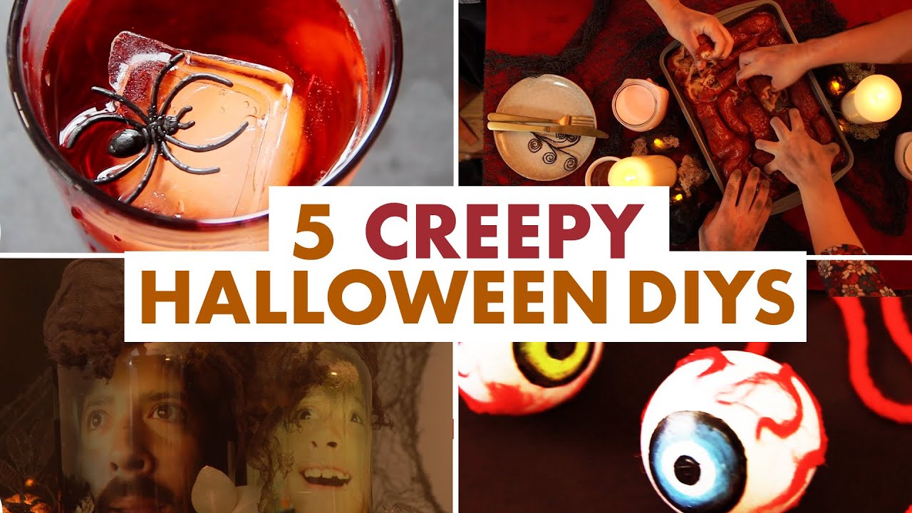 Creepy Halloween DIYs | DIY Halloween Decorations