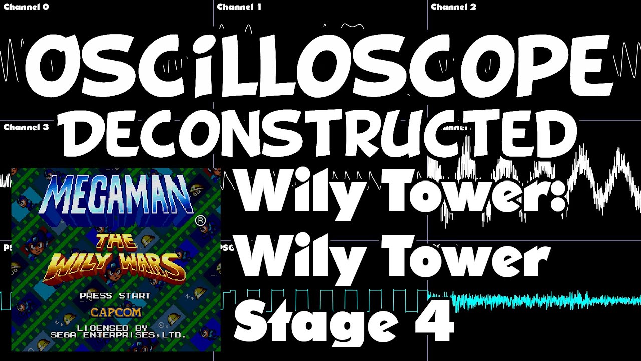 Megaman - The Wily Wars - Wily Tower: Wily Tower Stage 4 - Oscilloscope Deconstruction