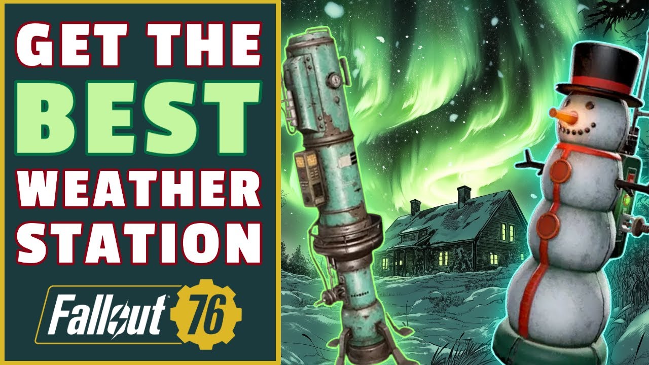 FINALLY! A Fallout 76 Weather Station That JUST WORKS