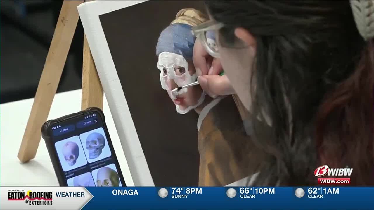 Mulvane Art Museum visitors create their own masterpiece