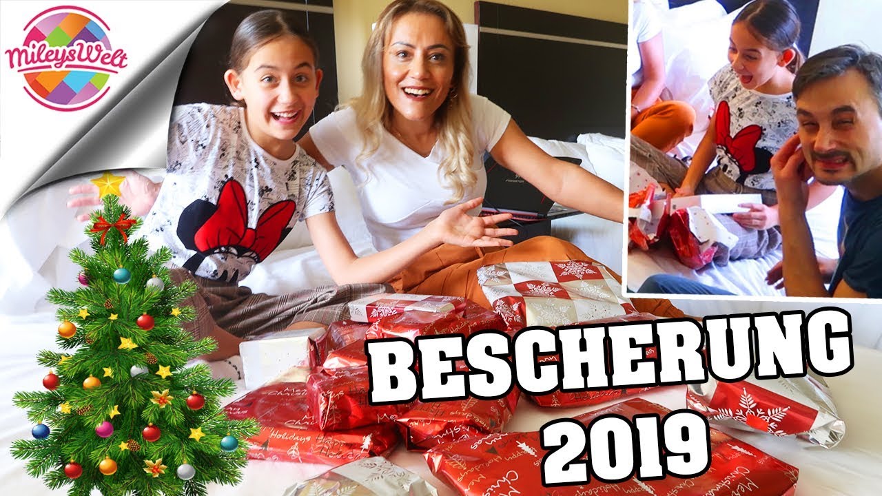 BESCHERUNG WEIHNACHTEN 2019 🎄🎁 GRÖßTES GESCHENK für MILEY  - Mileys Welt
