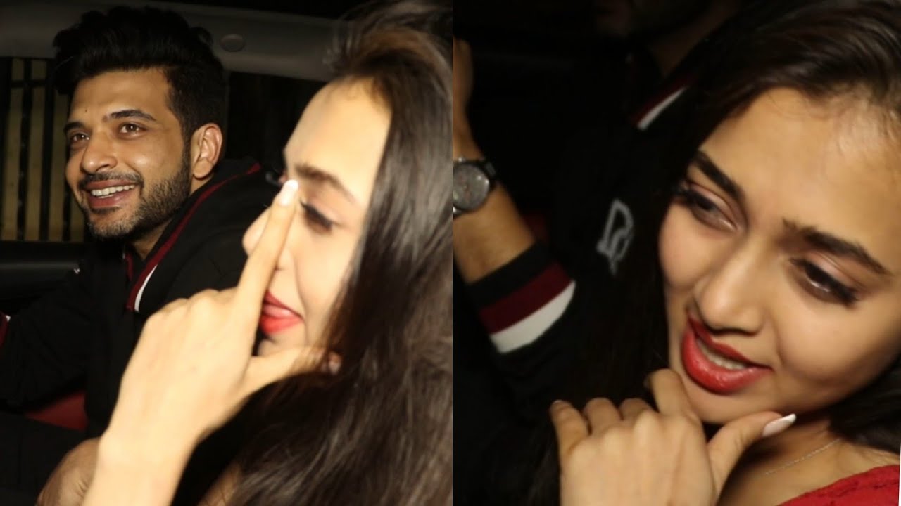 Power Couple 🥰💕 Tejasswi Prakash & Karan Kundra Spotted at Versova Andheri 😍📷