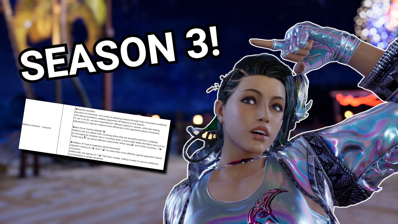 Azucena is STRONGER! | TEKKEN 8 SEASON 3 changes breakdown (Patch 3.00)