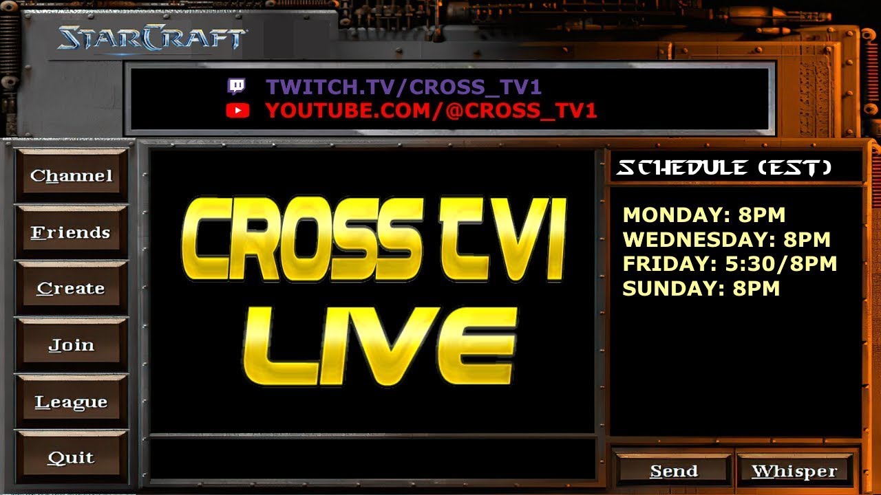 Starcraft Fastest Map [미국 빨무] | Live Stream 03.10.26