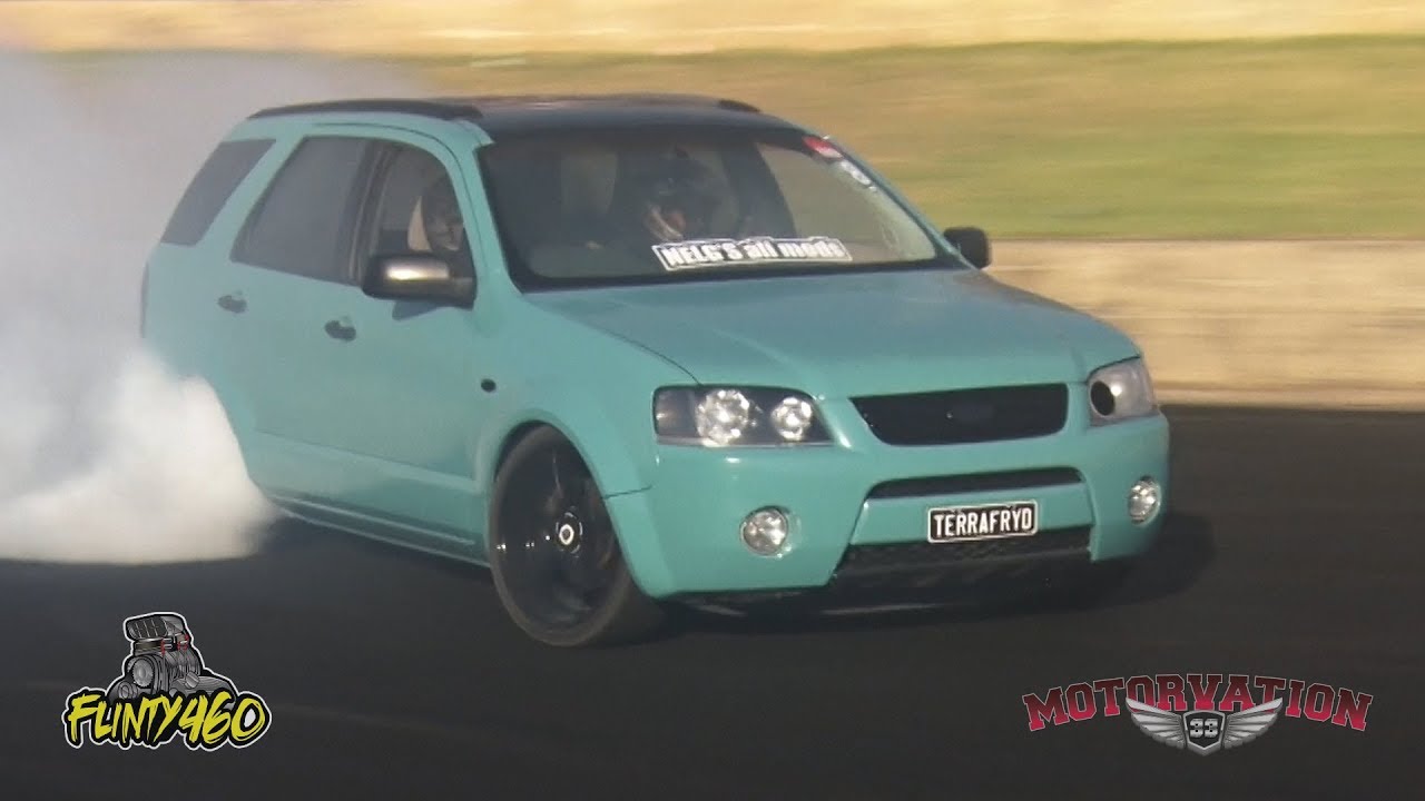 FORD TERRITORY BURNOUT 