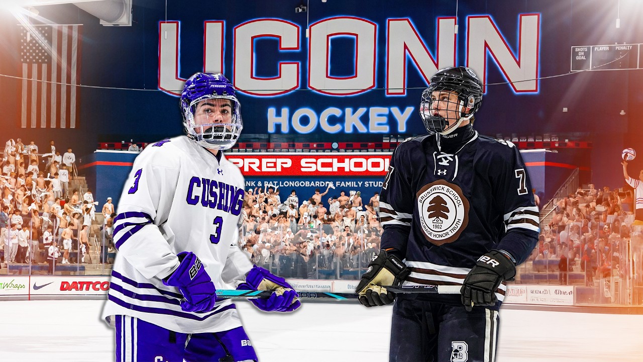 Cushing Academy vs Brunswick School | Prep School Hockey