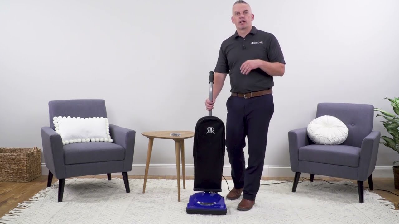 Riccar SupraLite Entry Vacuum (R10E) Belt and Brushroll Change