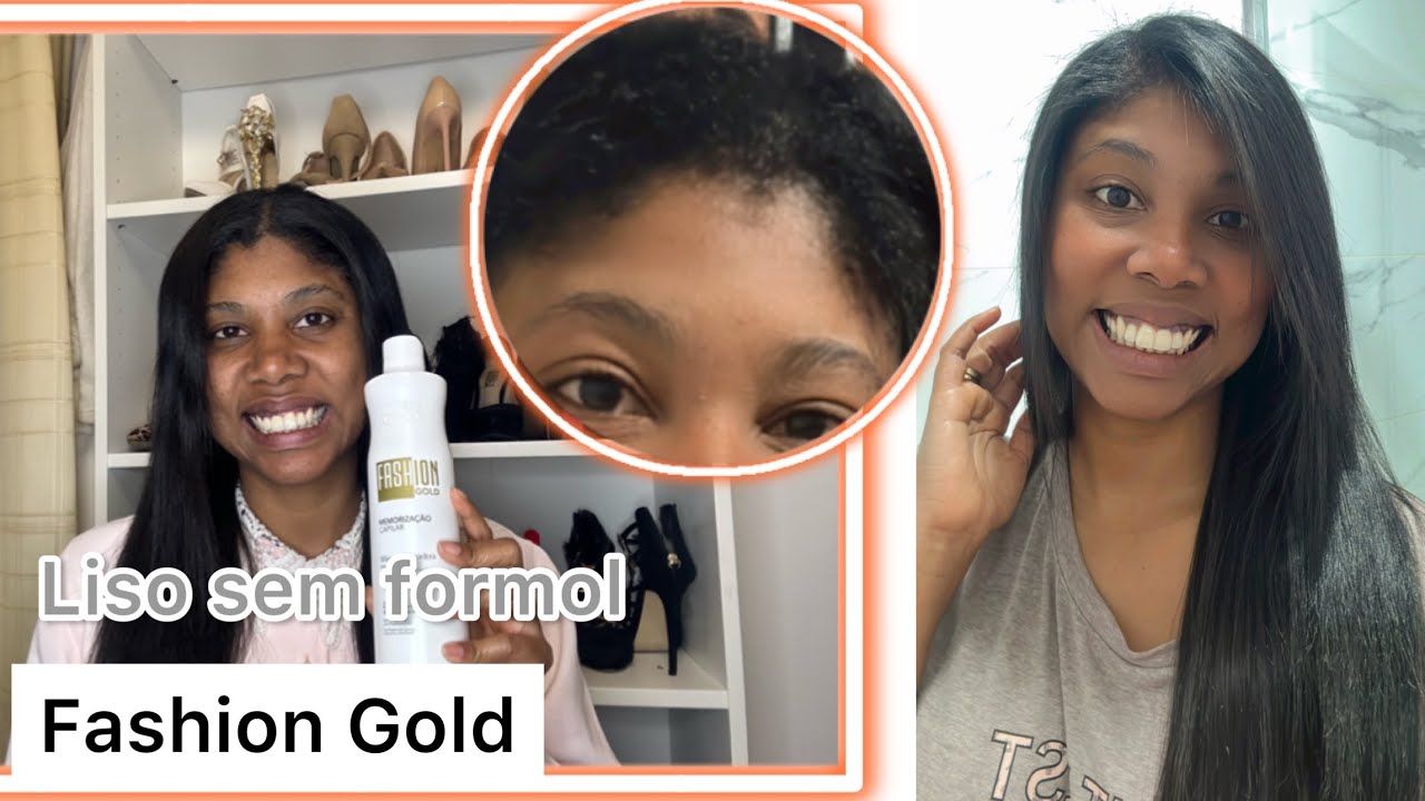 PROGRESSIVA FASHION GOLD NO MEU CABELO CRESPO/ RESULTADO + PÓS LAVAGEM