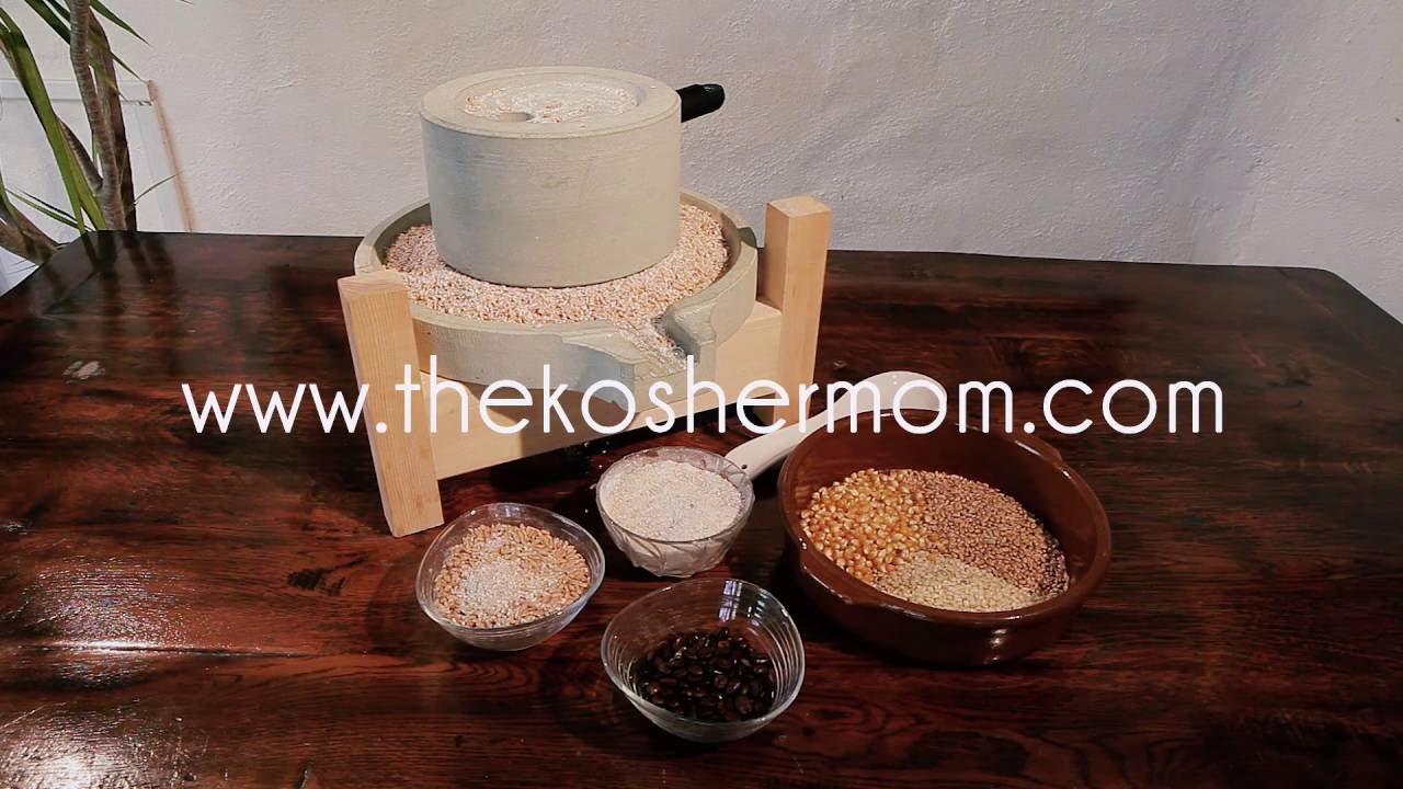Learn how to make organic stone ground bread with josephs stone grinder