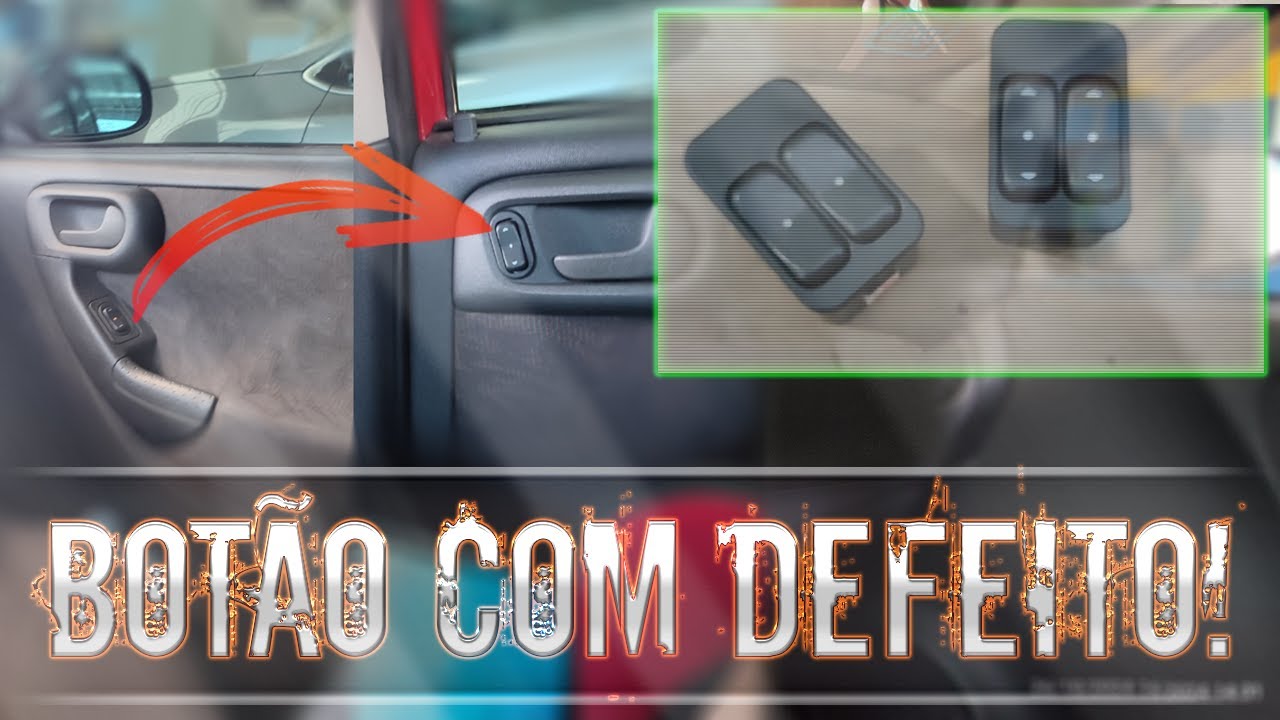 DEFEITO NO BOTÃO DO VIDRO ELÉTRICO RESOLVENDO FÁCIL! CORSA/ MONTANA/ MERIVA/ AGILE/ ASTRA/ VECTRA...