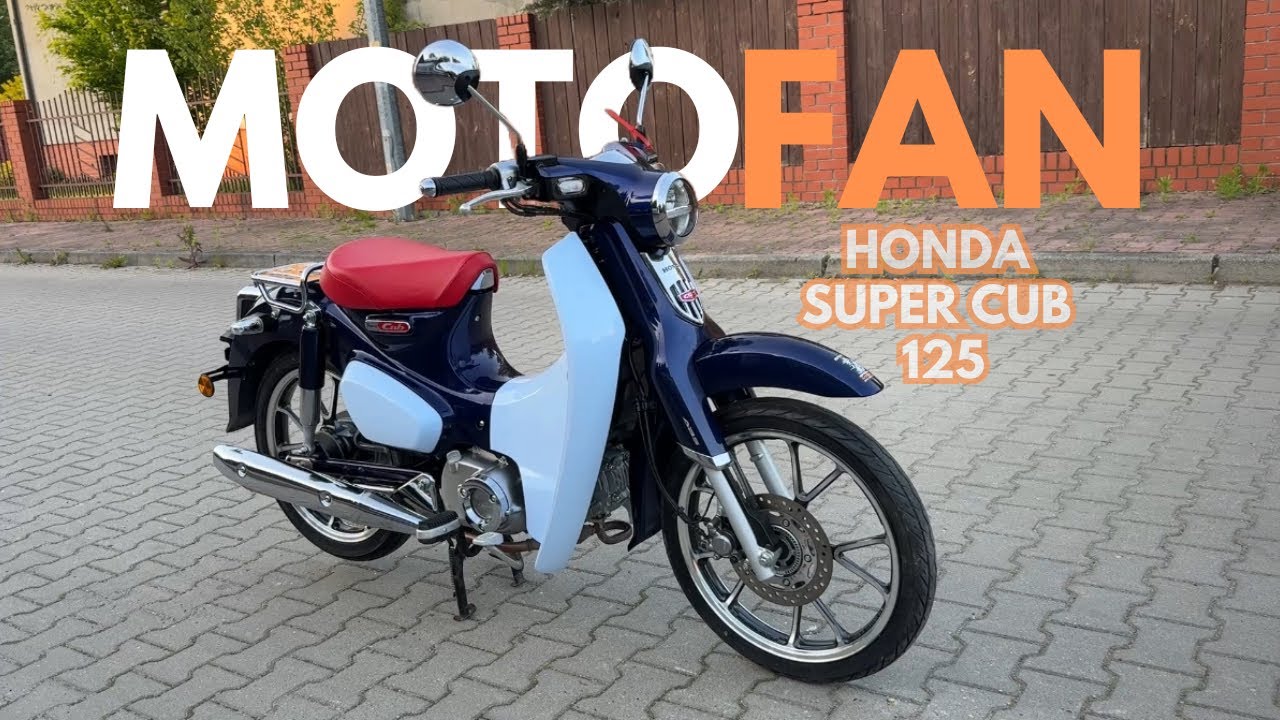 Honda Super Cub 125 MOTOFAN MOTOCYKLE ŚCINAWA