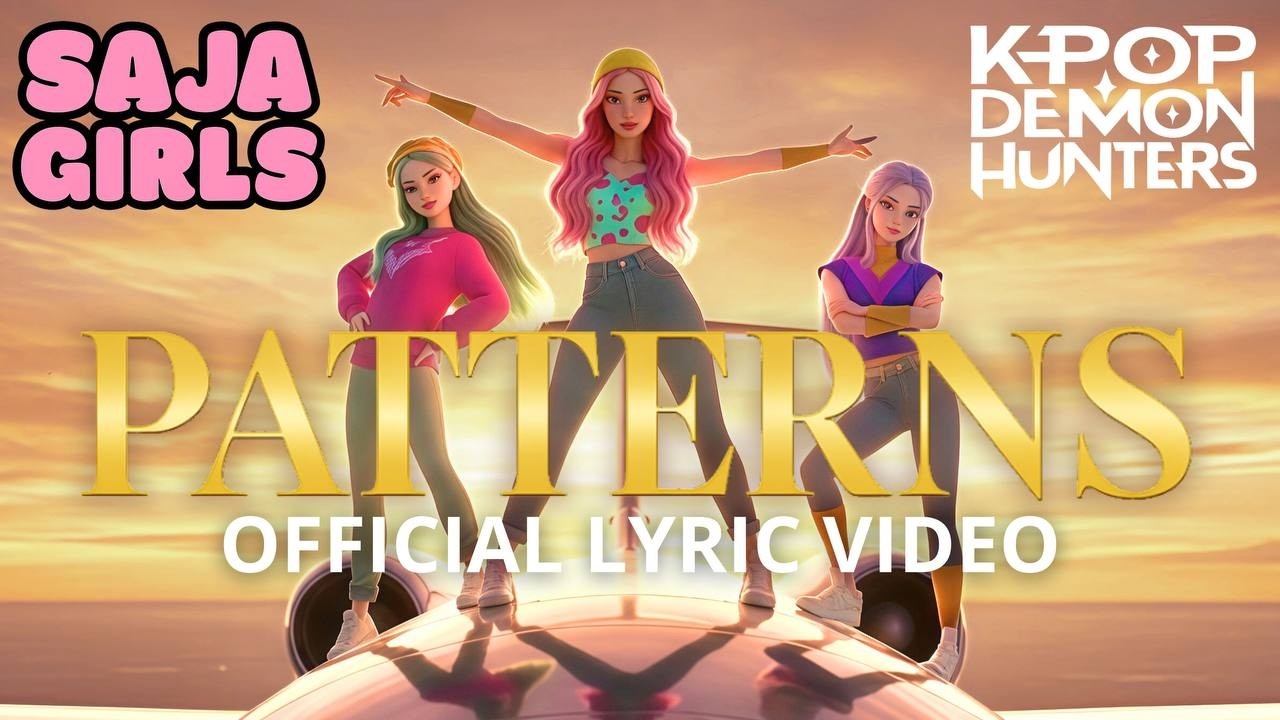&bdquo;Patterns&rdquo; zespołu SAJA GIRLS | Oficjalny teledysk (Golden) | Kpop Demon Hunters