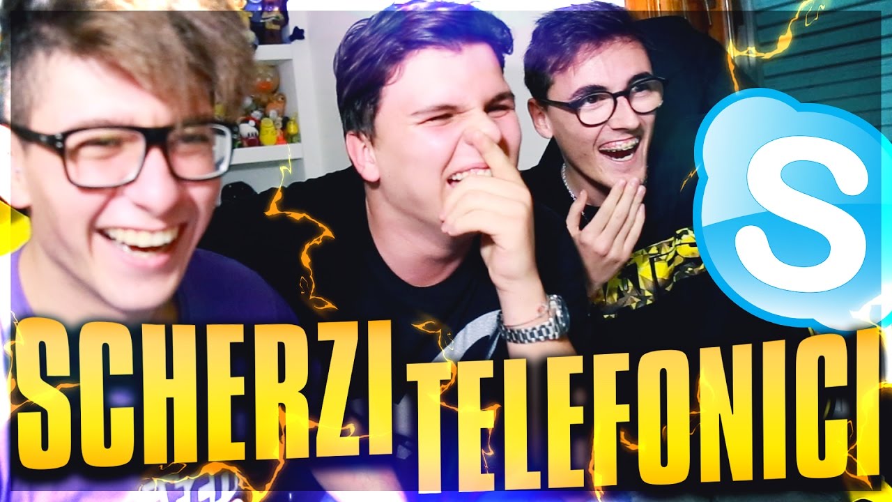 SCHERZI TELEFONICI SU SKYPE CON SURRY E ST3PNY #1
