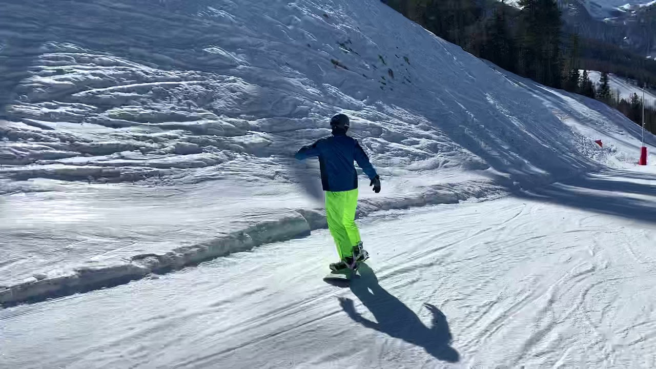 Fun green slope Les Orres