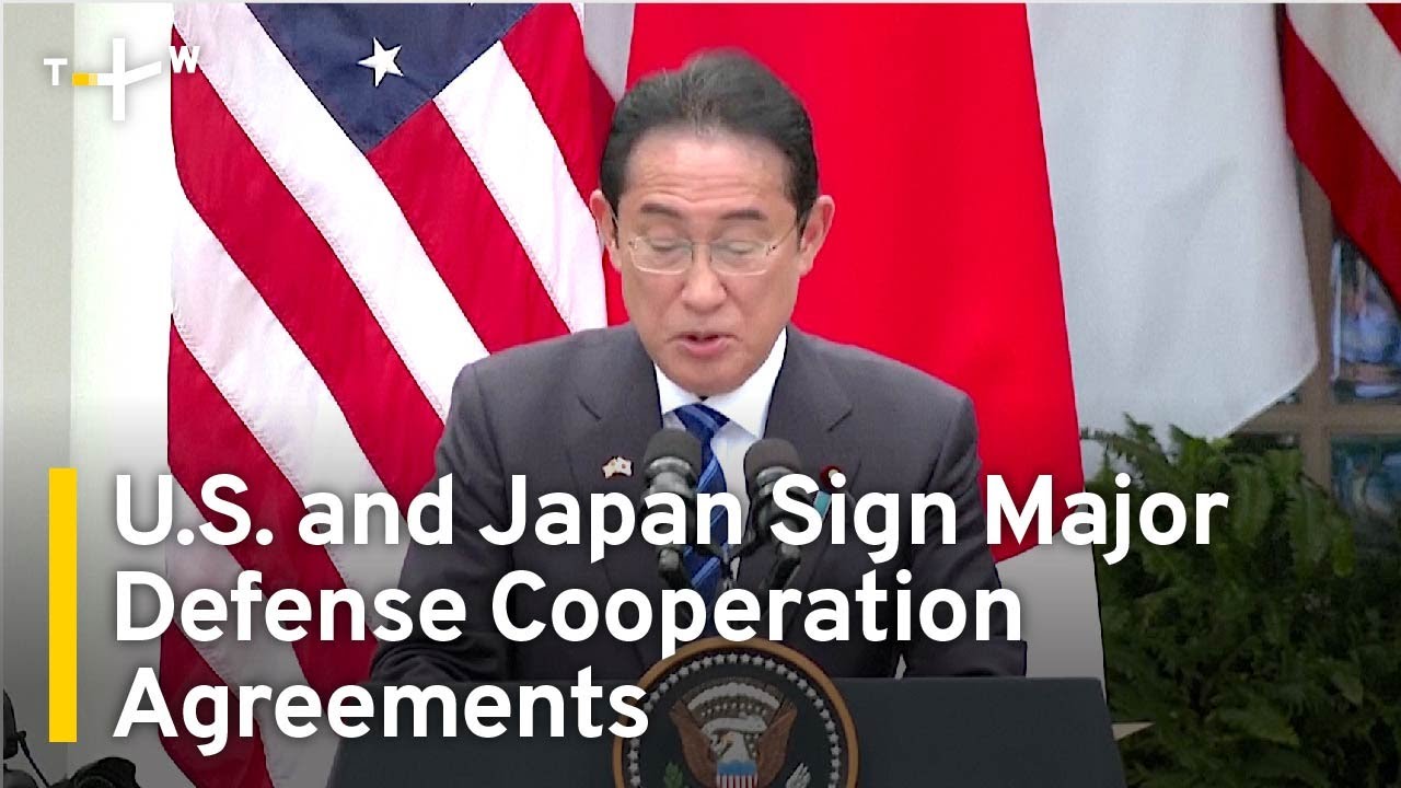 U.S. and Japan Sign Major Defense Cooperation Agreements | TaiwanPlus News