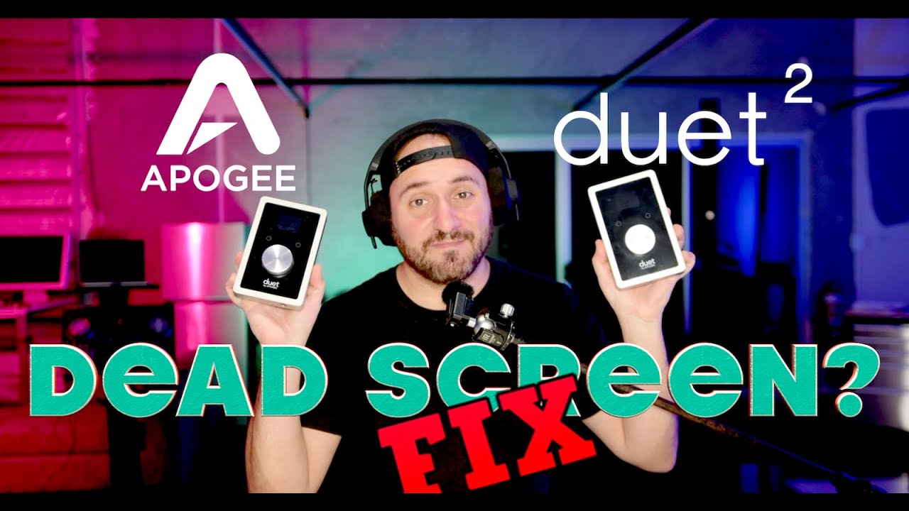 Apogee Duet 2: Dead Screen Replacement/Repair/Fix