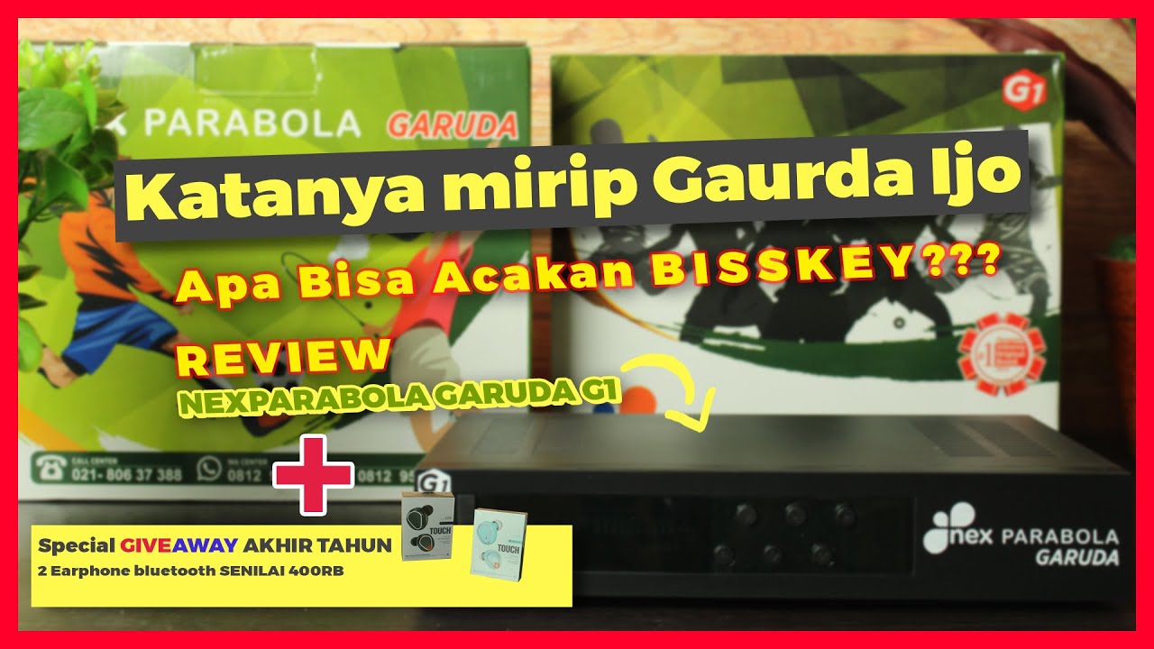 RECEIVER REKOMENDASI TERMURAH 2020. Nex Parabola Garuda G1 Hijau. Ada MNC Grup? Apa Bisa Bisskey?
