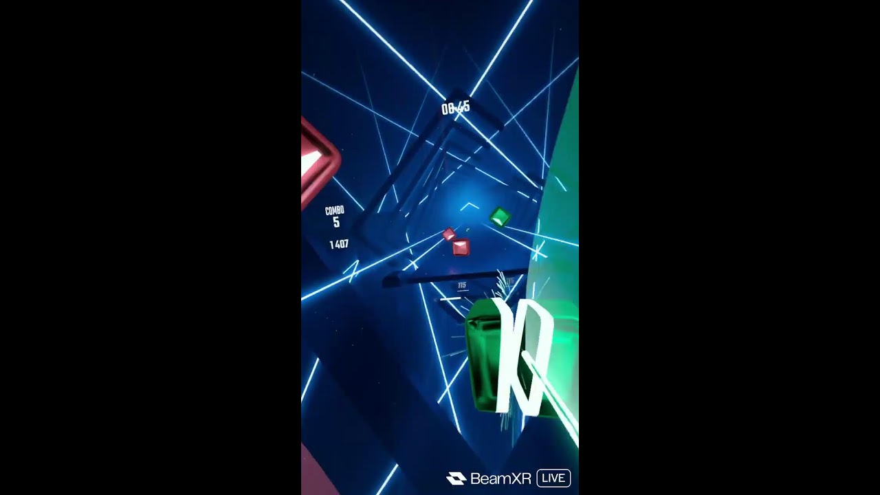 playing beat saber AGAIN!!!!