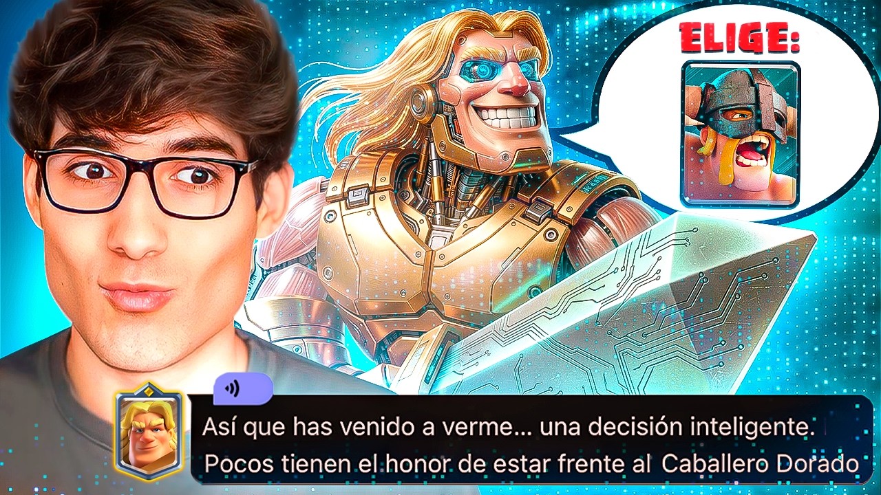 🤖 LA IA DEL CABALLERO DORADO ELIGIÓ MI MAZO… Y PASÓ ESTO