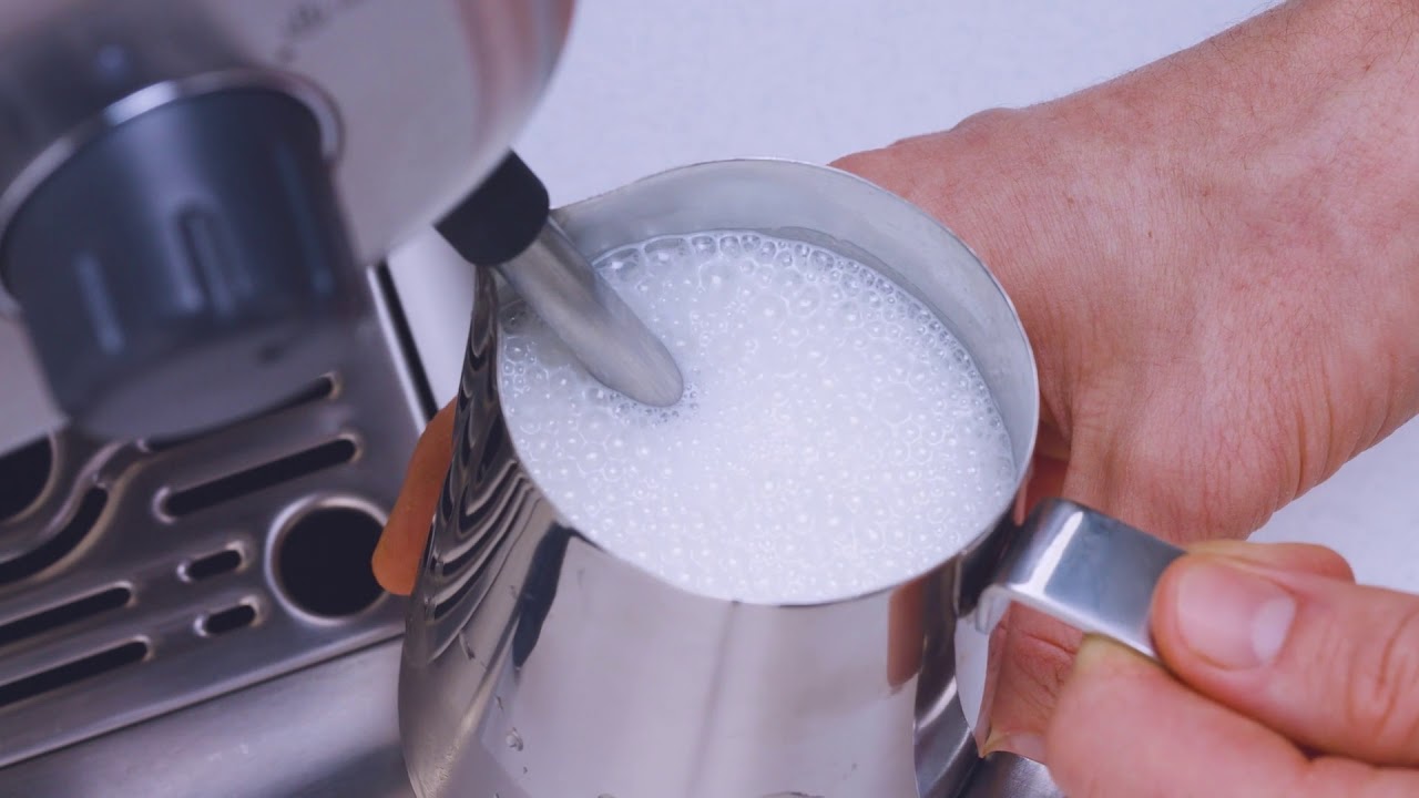 Guía de Texturización de la leche para la Cafetera Espresso con Molinillo 7300