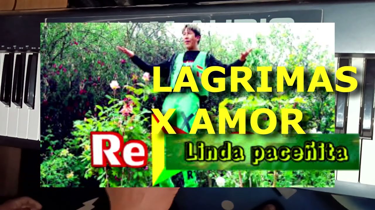 LAGRIMAS X AMOR- LINDA PACEÑITA / ESTOY SOLITO TUTORIAL✅