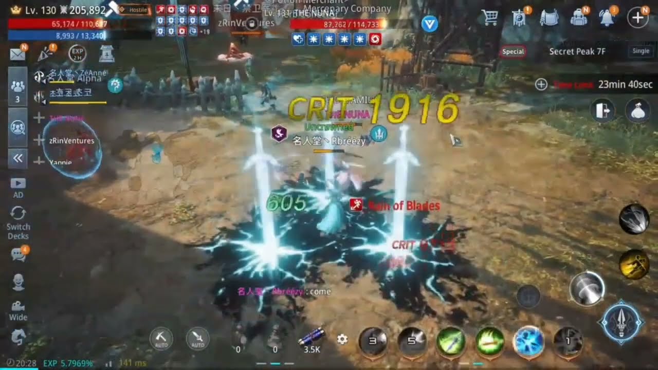 Lancer + Taoist VS Sorcerer + Taoist PvP #1 - Lancero + Tao&iacute;sta VS Hechicero + Tao&iacute;sta PvP #1