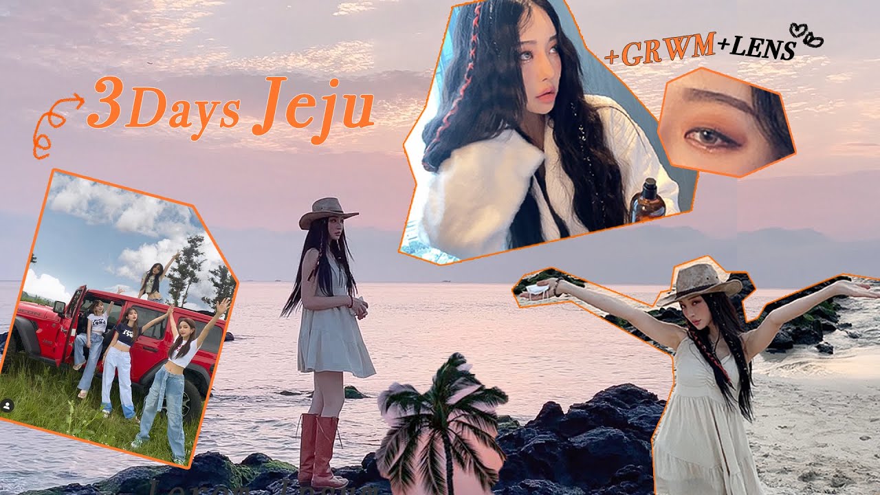 [SUB] 곤듀들과 3days 제주도 힐링여행🍊여행 짐 풀기 & 수다 떨면서 GRWM , Jeju Vlog