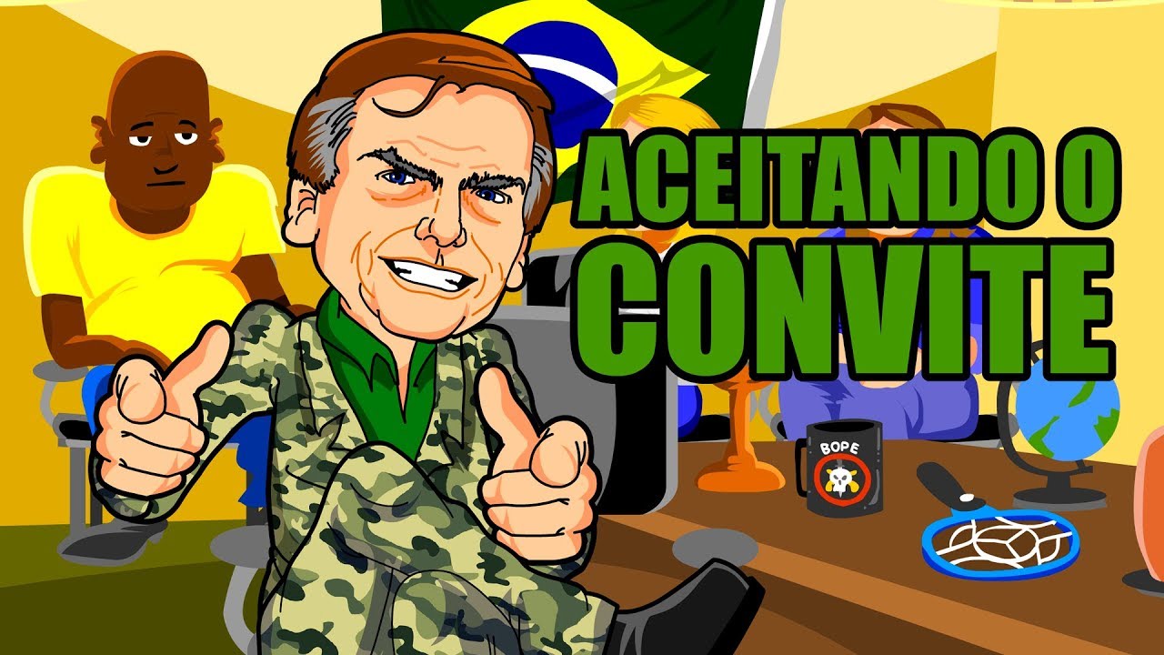 VEJA MORO ACEITANDO CONVITE DE BOLSONARO!