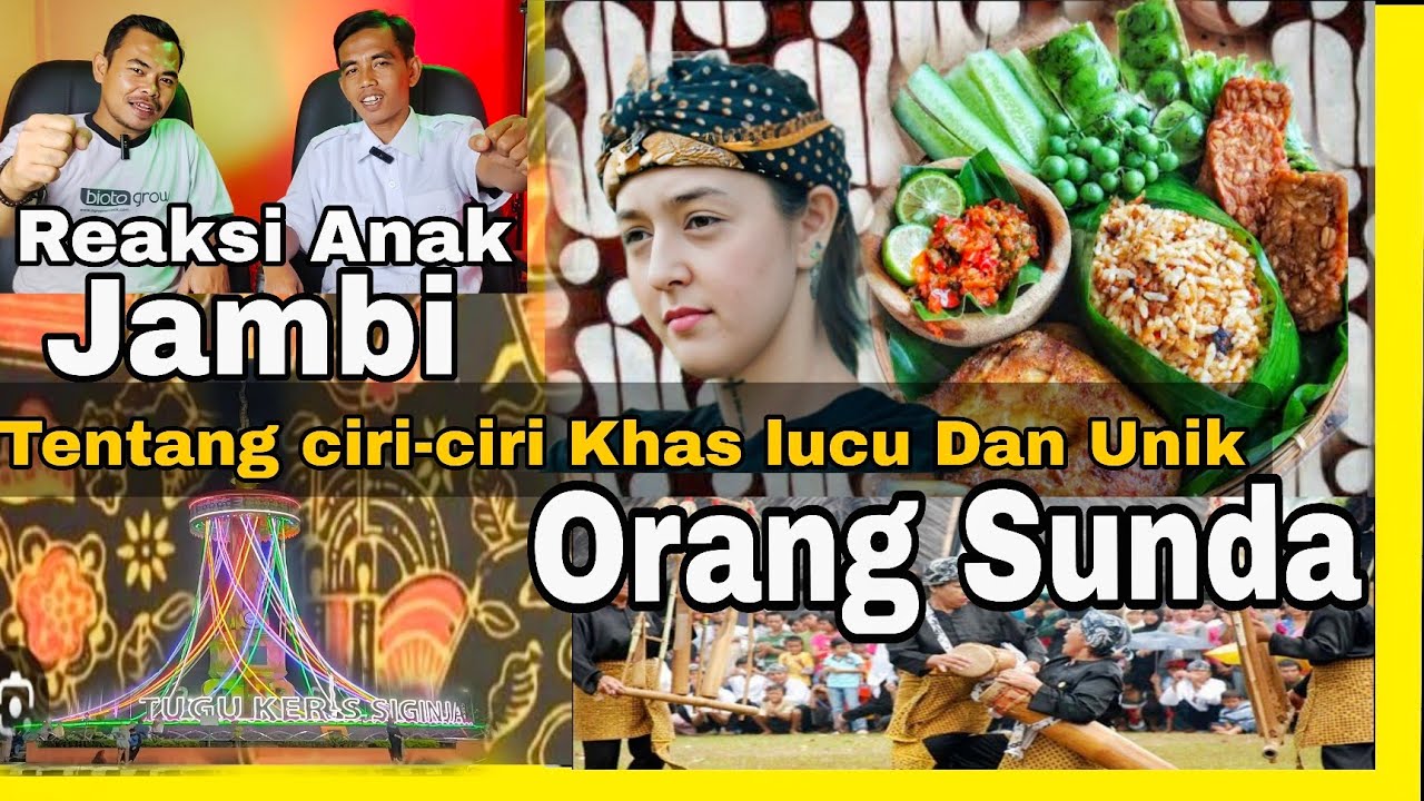 Reaction suku Sunda khas lucu unik