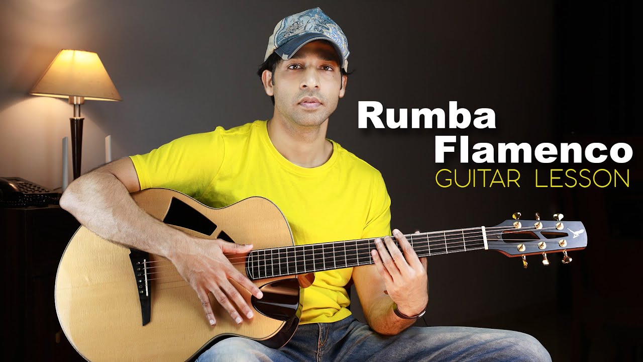 RUMBA FLAMENCO STRUMMING FOR BEGINNERS GUITAR LESSON BY VEER KUMAR