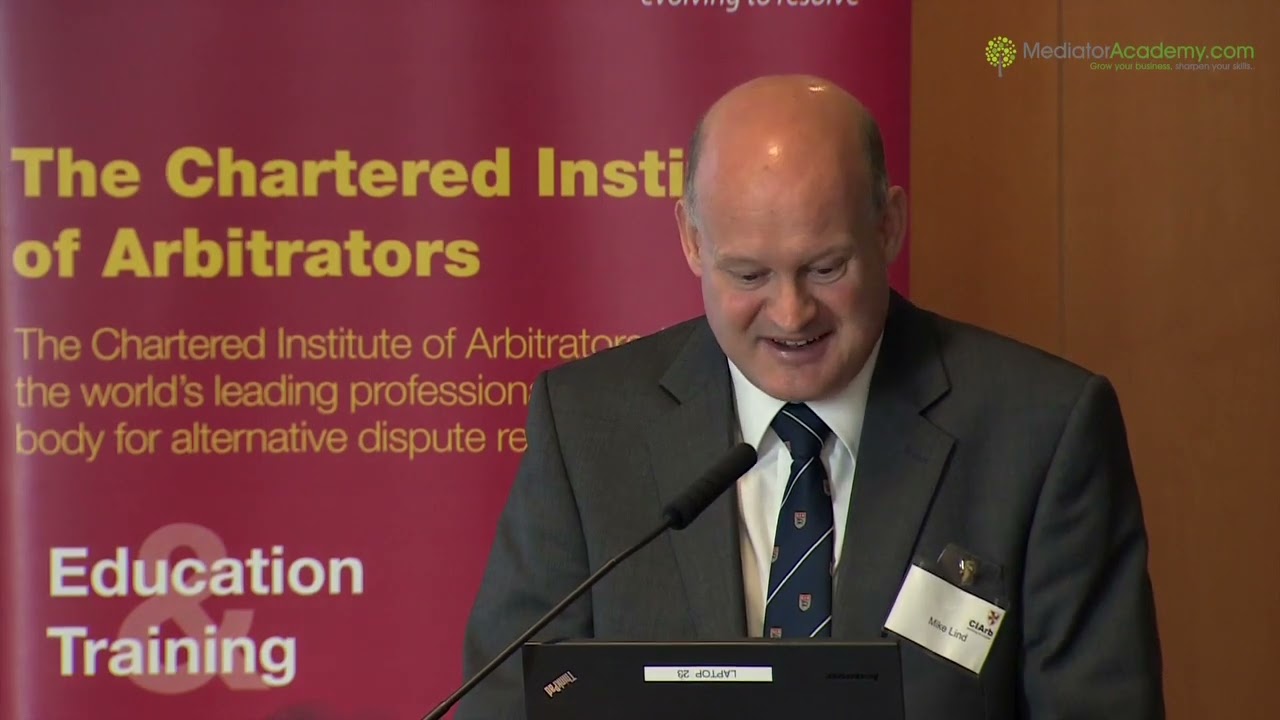 CIArb Mediation Symposium | Development of Online Dispute Resolution