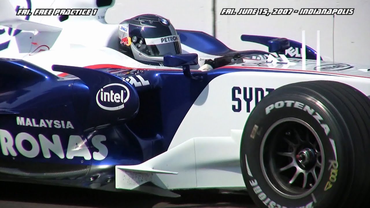 Sebastian Vettel - 1st F1 Race in HD - 2007 Home Video - USGP - Sebs Retirement Tribute - Indy Last