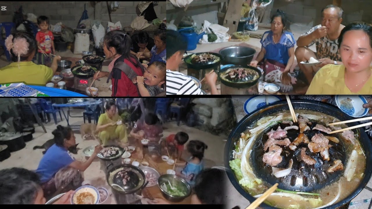 Hmo no tuaj ua ຊີ້ນດາດ tim kuv niam lawv peb noj nkauj ntxias wb ce me nyuam quaj2 g tau te noj li o