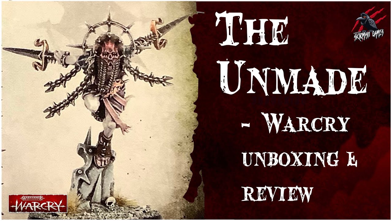 WARCRY THE UNMADE UNBOXING REVIEW - The Warcry Warband For You? Warhammer Warcry Chaos Warband.