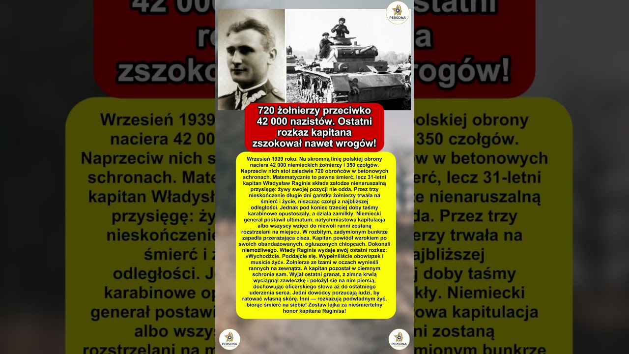 720 Polak&oacute;w przeciw 42 000 żołnierzy i czołg&oacute;w! Polskie Termopile pod Wizną ⚡