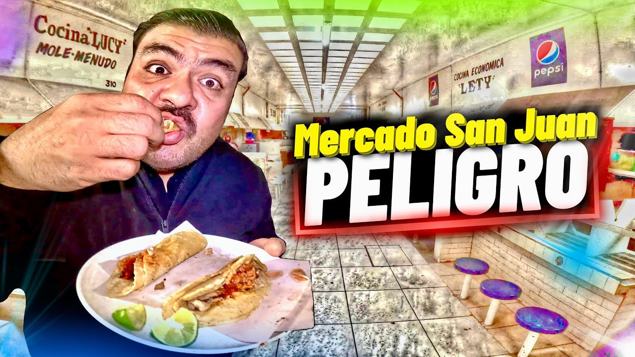 Antes de que se EXTINGA.. Mercado San Juan y su exquisita gastronomía