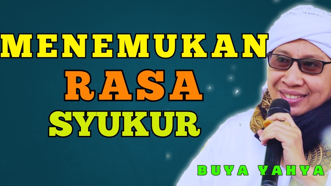 MENEMUKAN RASA SYUKUR DALAM HIDUP 1