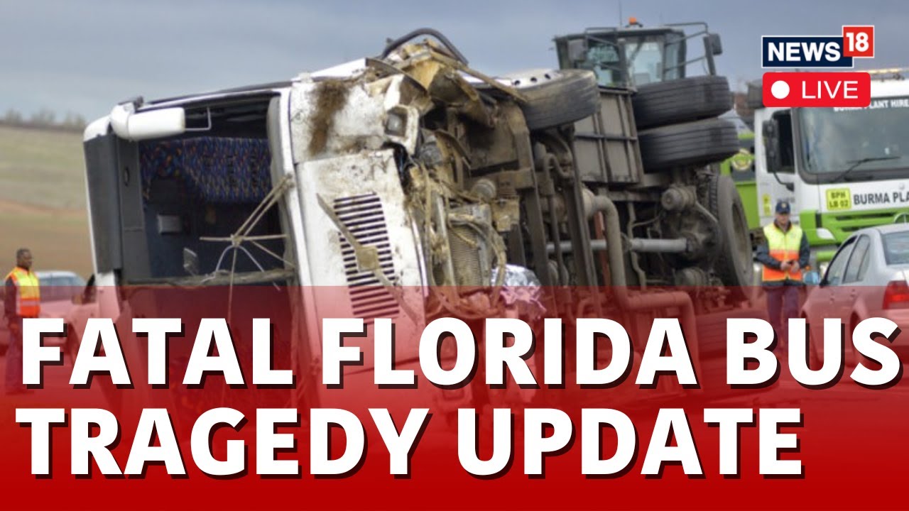 Florida Migrant Bus Crash News Live |Pickup Driver Arrested After Crash With Migrant Worker Bus N18L