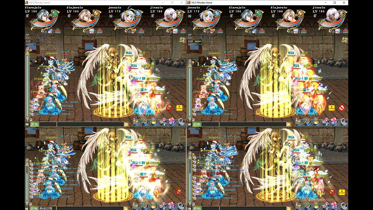 PK VS FED SNOWGIRLS - BOB EVENT 12/14/2024 - WONDERLAND ONLINE RHODE ISLAND 飄流幻境 羅德島傳說