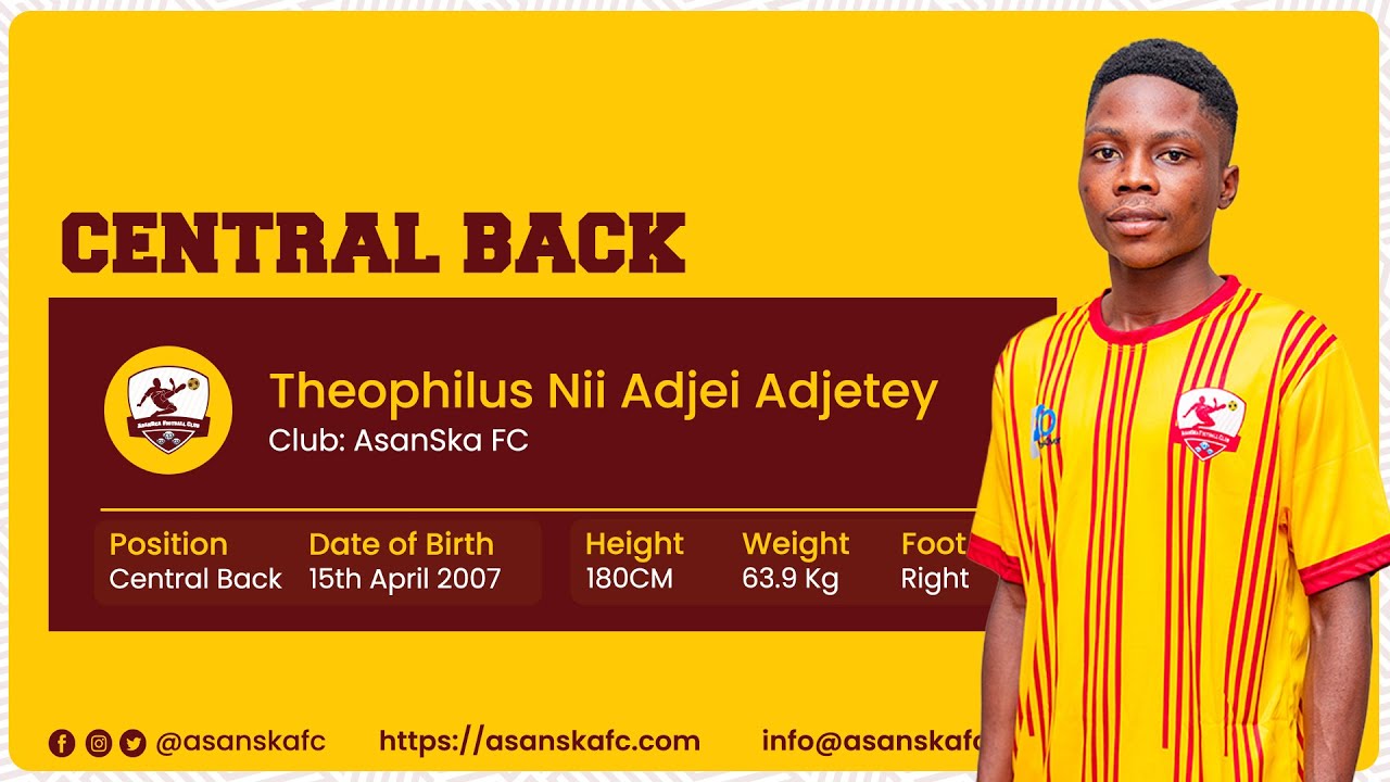 THEOPHILUS NII ADJEI ADJETEY VIDEO HIGHLIGHT