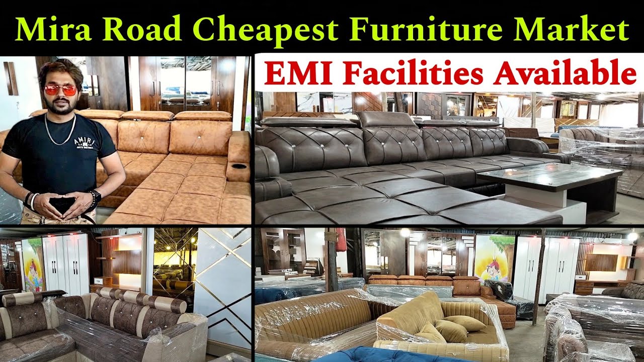 Furniture Wholesale Market Mumbai| EMI Facilities Available| Premium Furniture