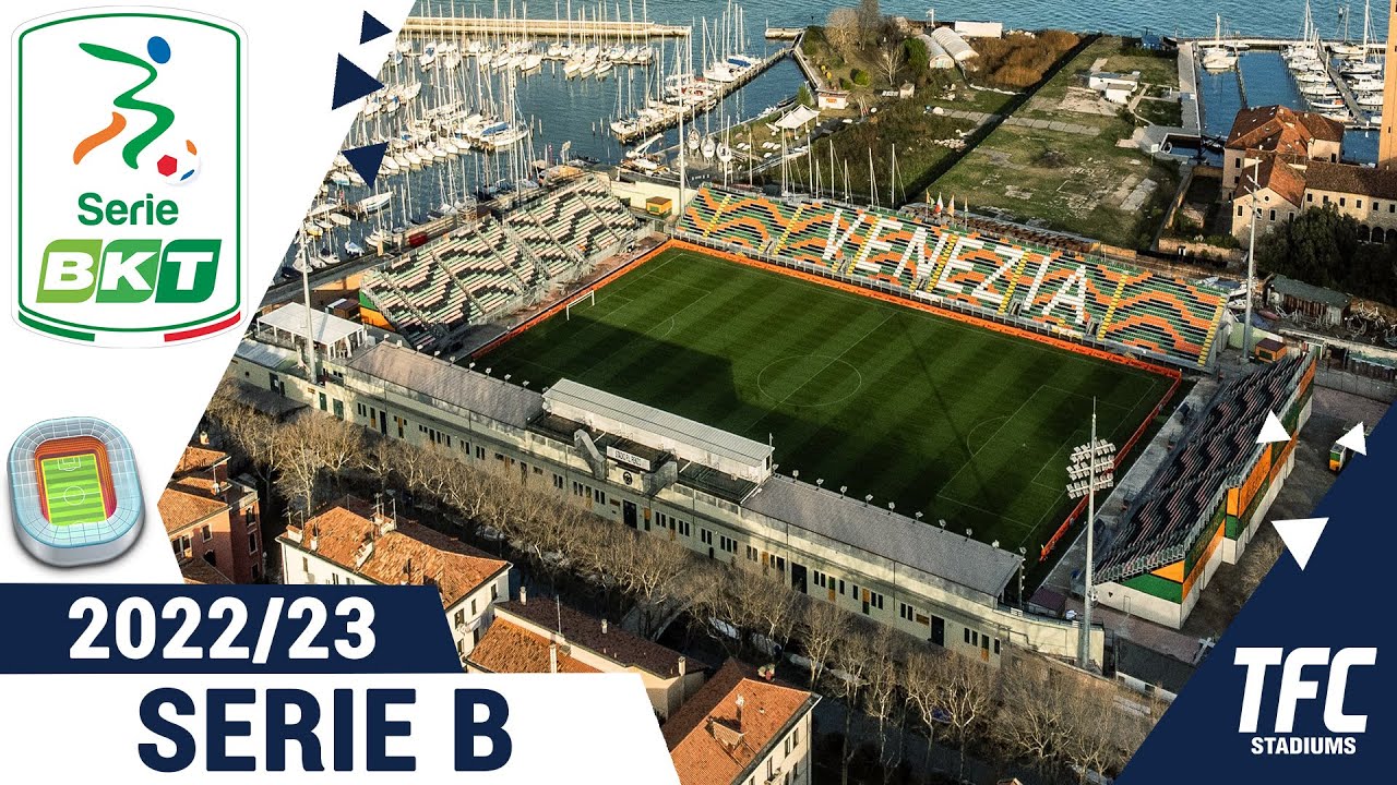 Serie B 2022/23 Stadiums