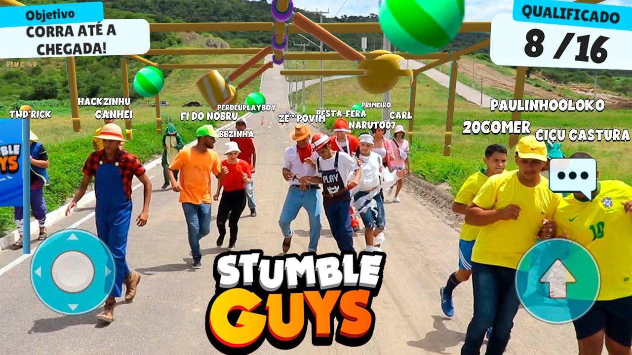 STUMBLE GUYS NA VIDA REAL