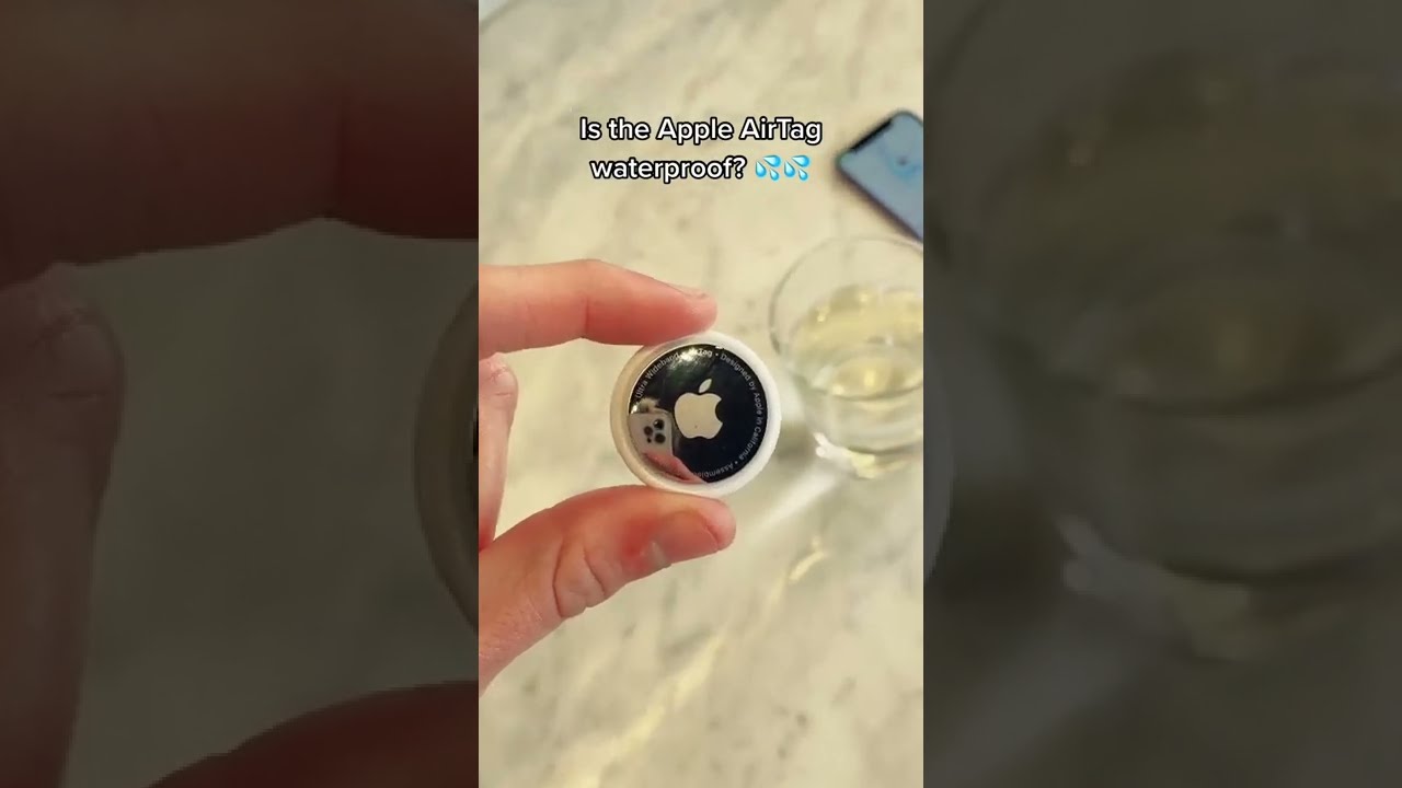 Apple Air Tag Water Proof Test - 2022!!