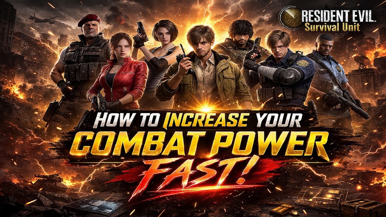 Resident Evil: Survival Unit – FASTEST Ways to Increase Combat Power | JoyCrew