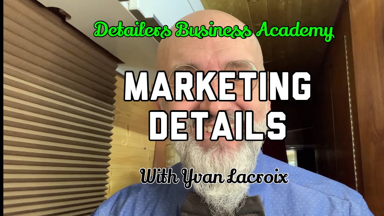 Marketing for Detailers